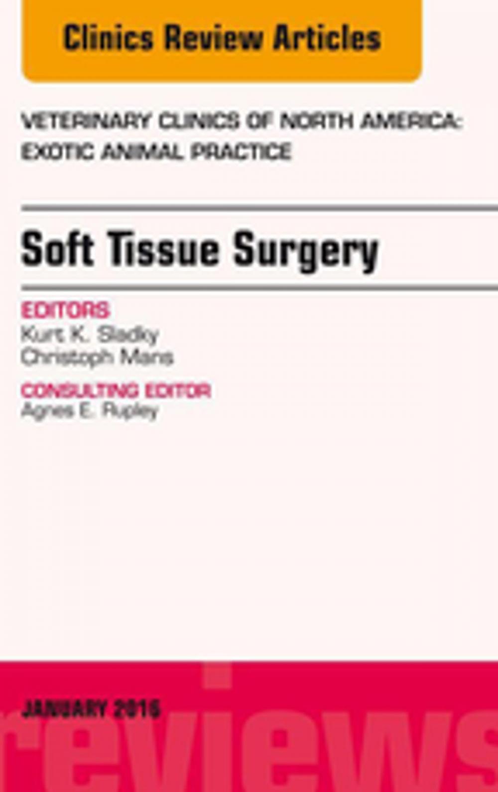 Big bigCover of Soft Tissue Surgery, An Issue of Veterinary Clinics of North America: Exotic Animal Practice, E-Book