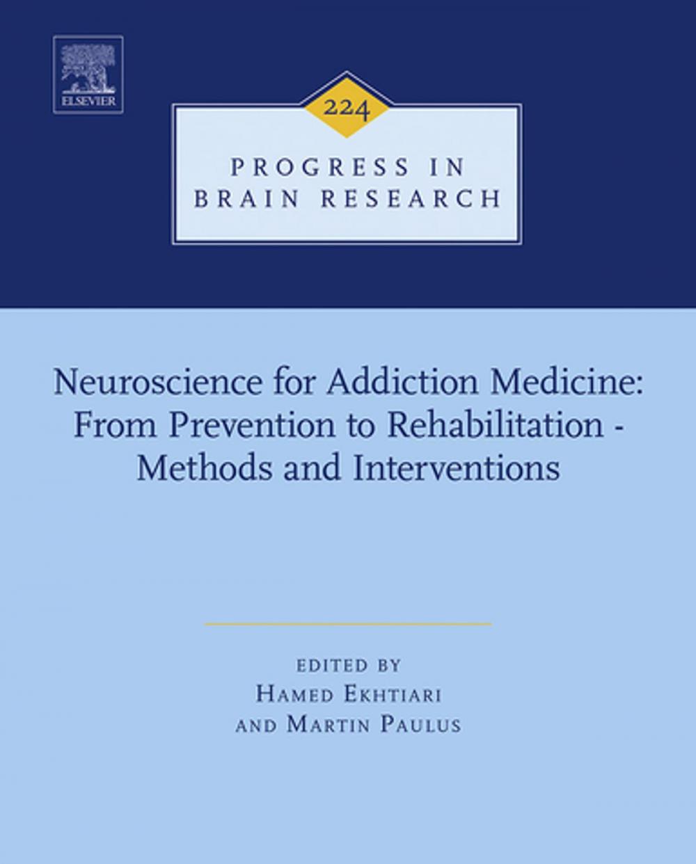 Big bigCover of Neuroscience for Addiction Medicine: From Prevention to Rehabilitation - Methods and Interventions