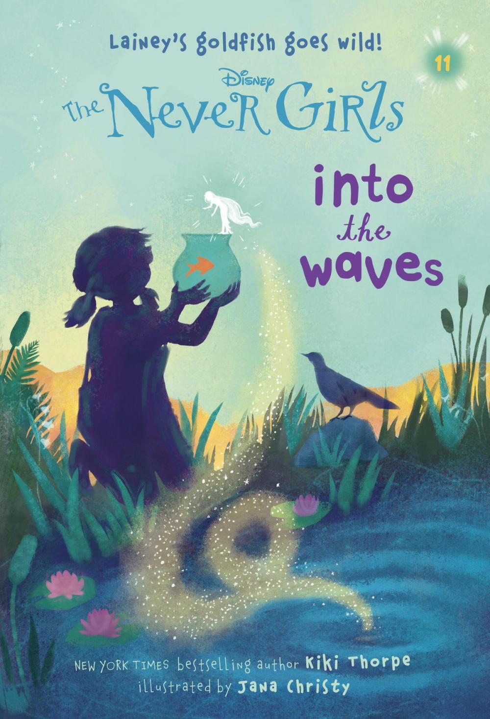 Big bigCover of Never Girls #11: Into the Waves (Disney: The Never Girls)