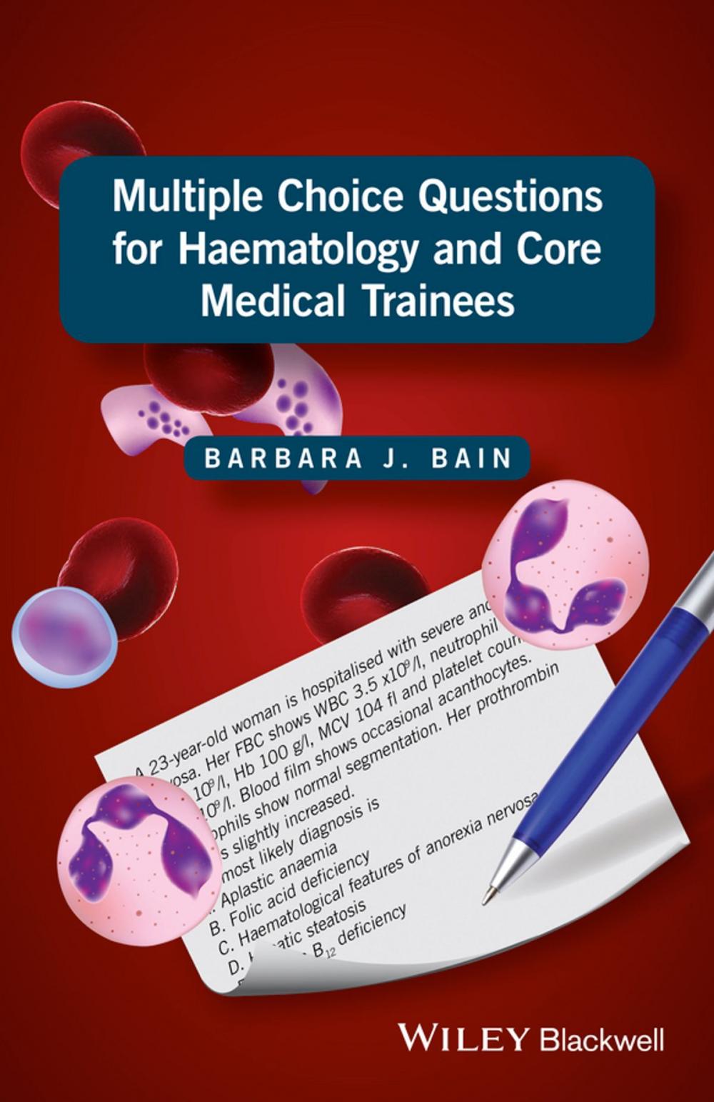 Big bigCover of Multiple Choice Questions for Haematology and Core Medical Trainees