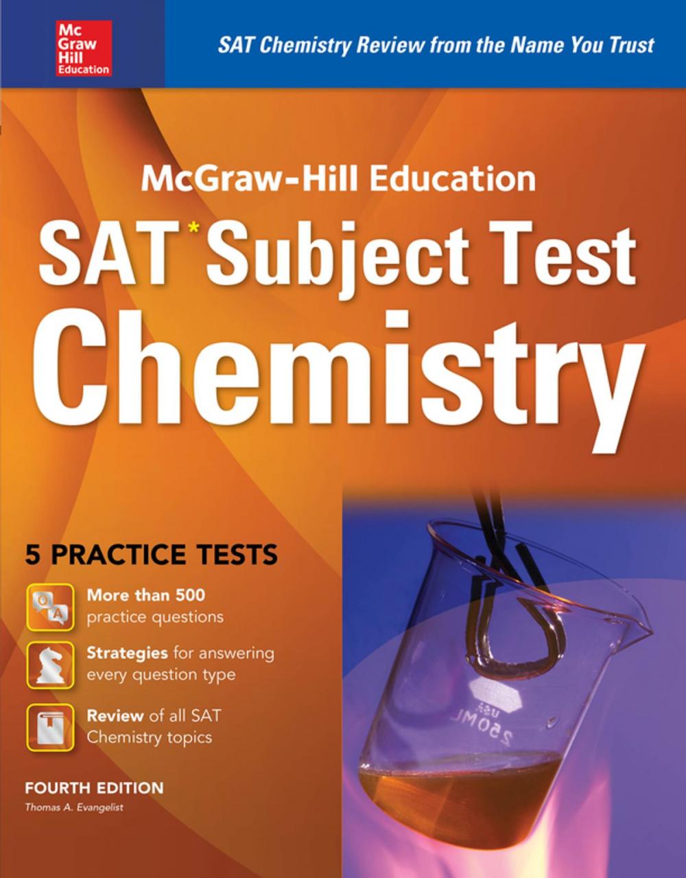 Big bigCover of McGraw-Hill Education SAT Subject Test Chemistry 4th Ed.