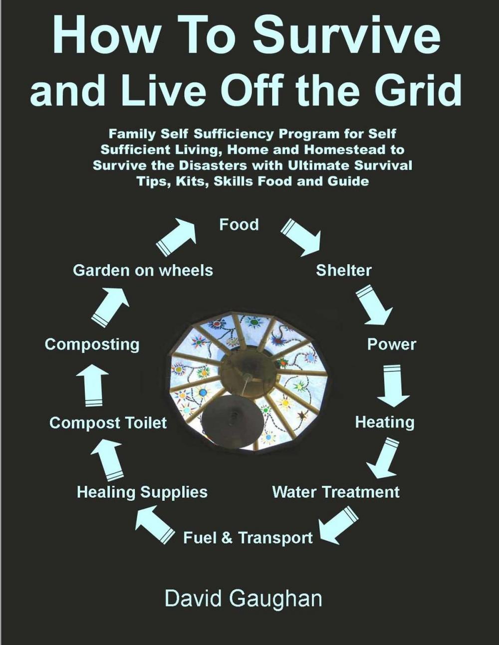 Big bigCover of How To Survive and Live Off the Grid: Family Self Sufficiency Program for Self Sufficient Living, Home and Homestead to Survive the Disasters with Ultimate Survival Tips, Kits, Skills Food and Guide