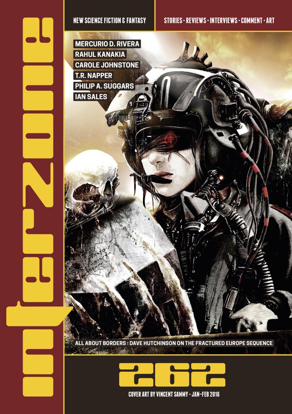 Big bigCover of Interzone #262 (Jan-Feb 2016)