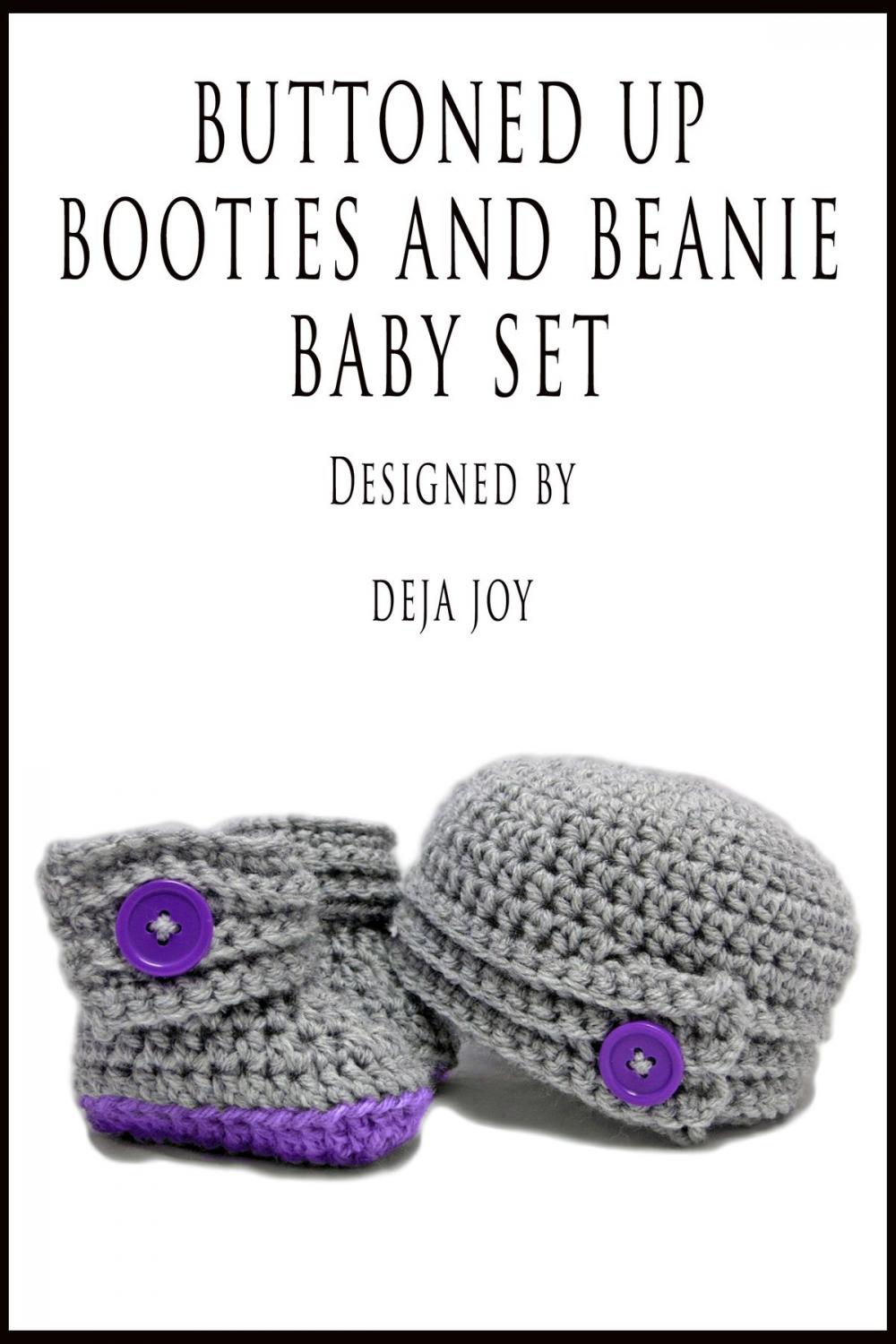 Big bigCover of Buttoned Up Baby Booties and Beanie Baby Set