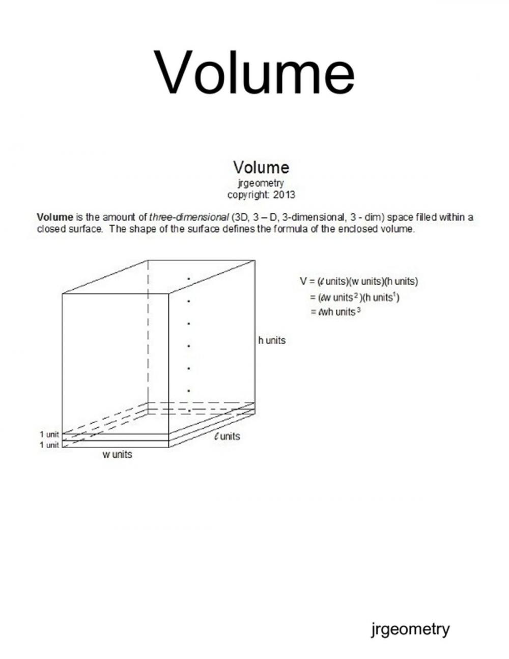 Big bigCover of Volume