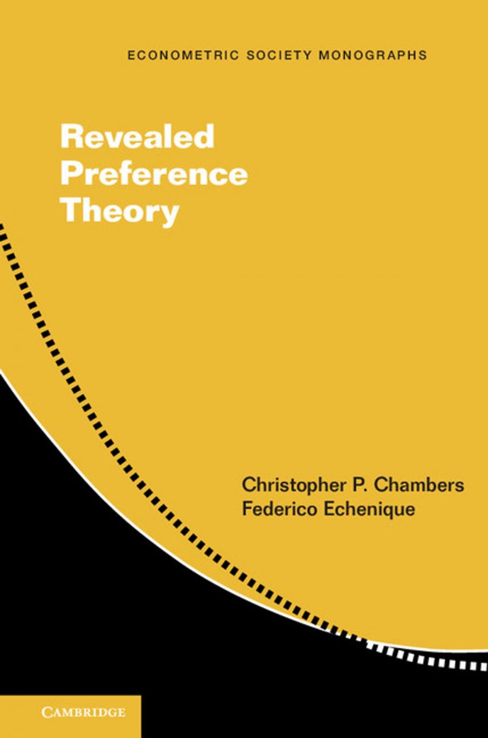 Big bigCover of Revealed Preference Theory