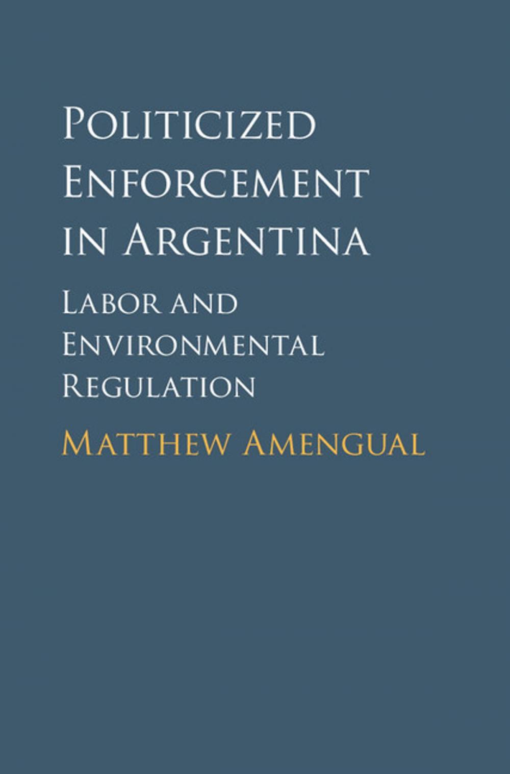 Big bigCover of Politicized Enforcement in Argentina