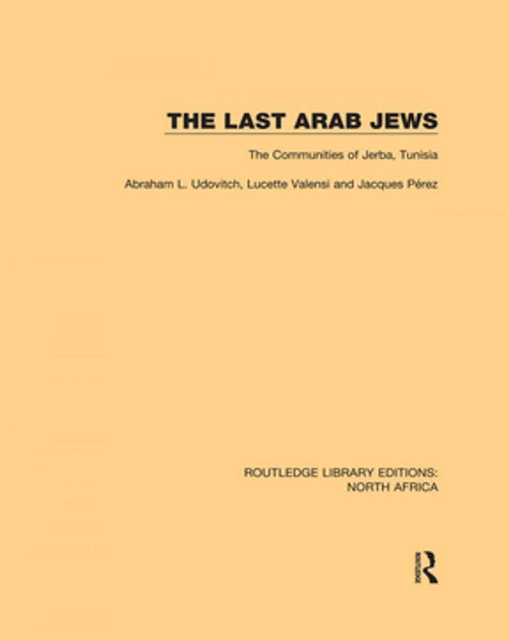 Big bigCover of The Last Arab Jews