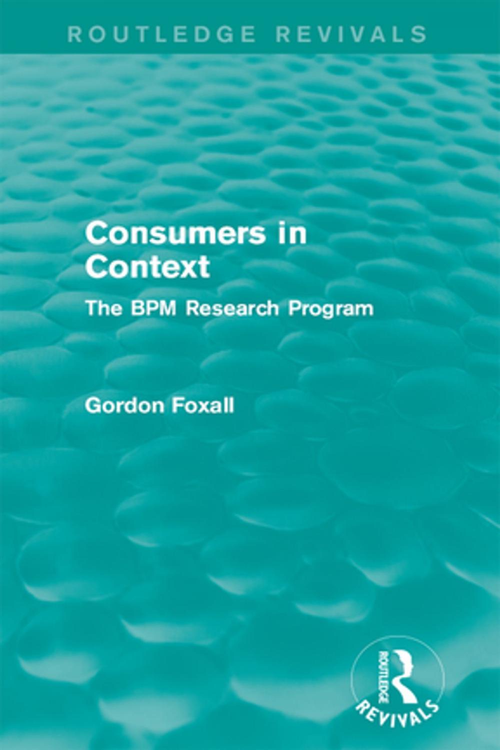 Big bigCover of Consumers in Context