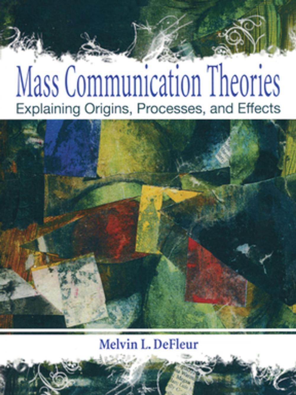 Big bigCover of Mass Communication Theories