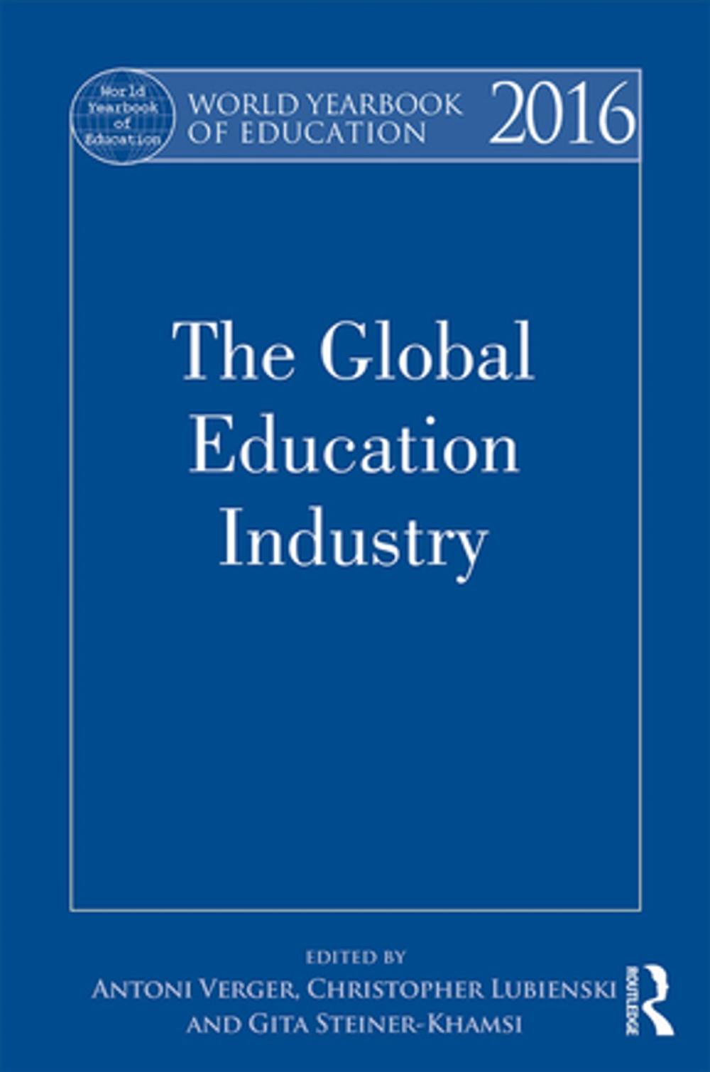 Big bigCover of World Yearbook of Education 2016