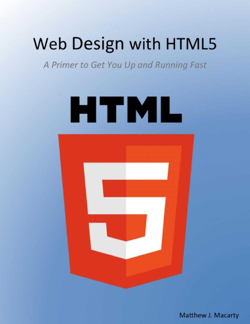 Big bigCover of Web Design With Html5, a Primer