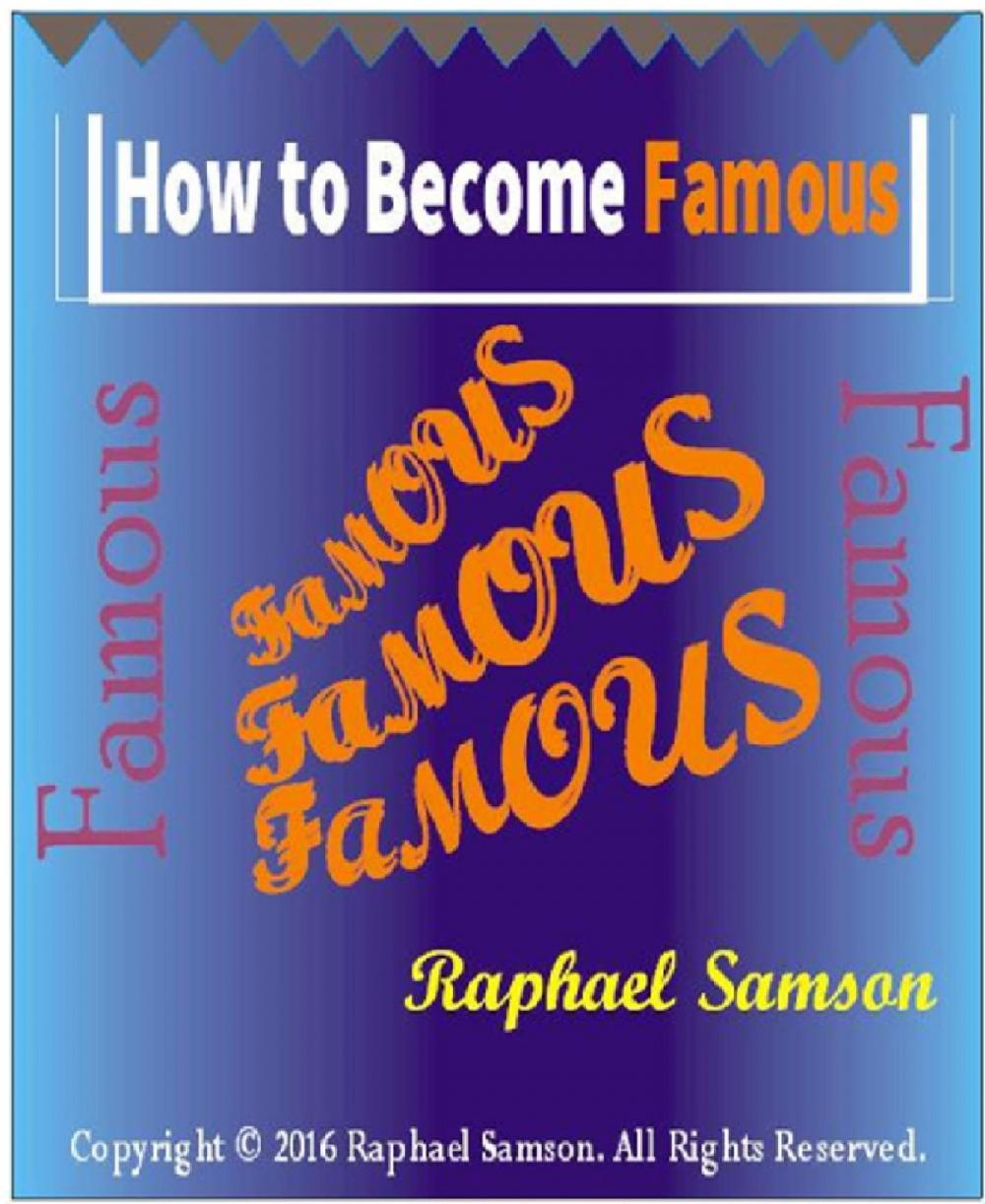 Big bigCover of How to Become Famous