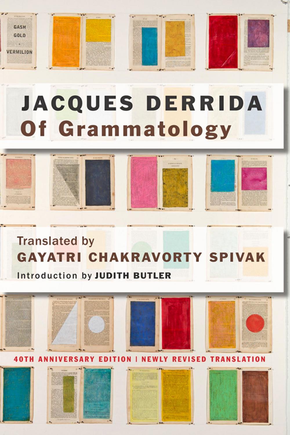 Big bigCover of Of Grammatology