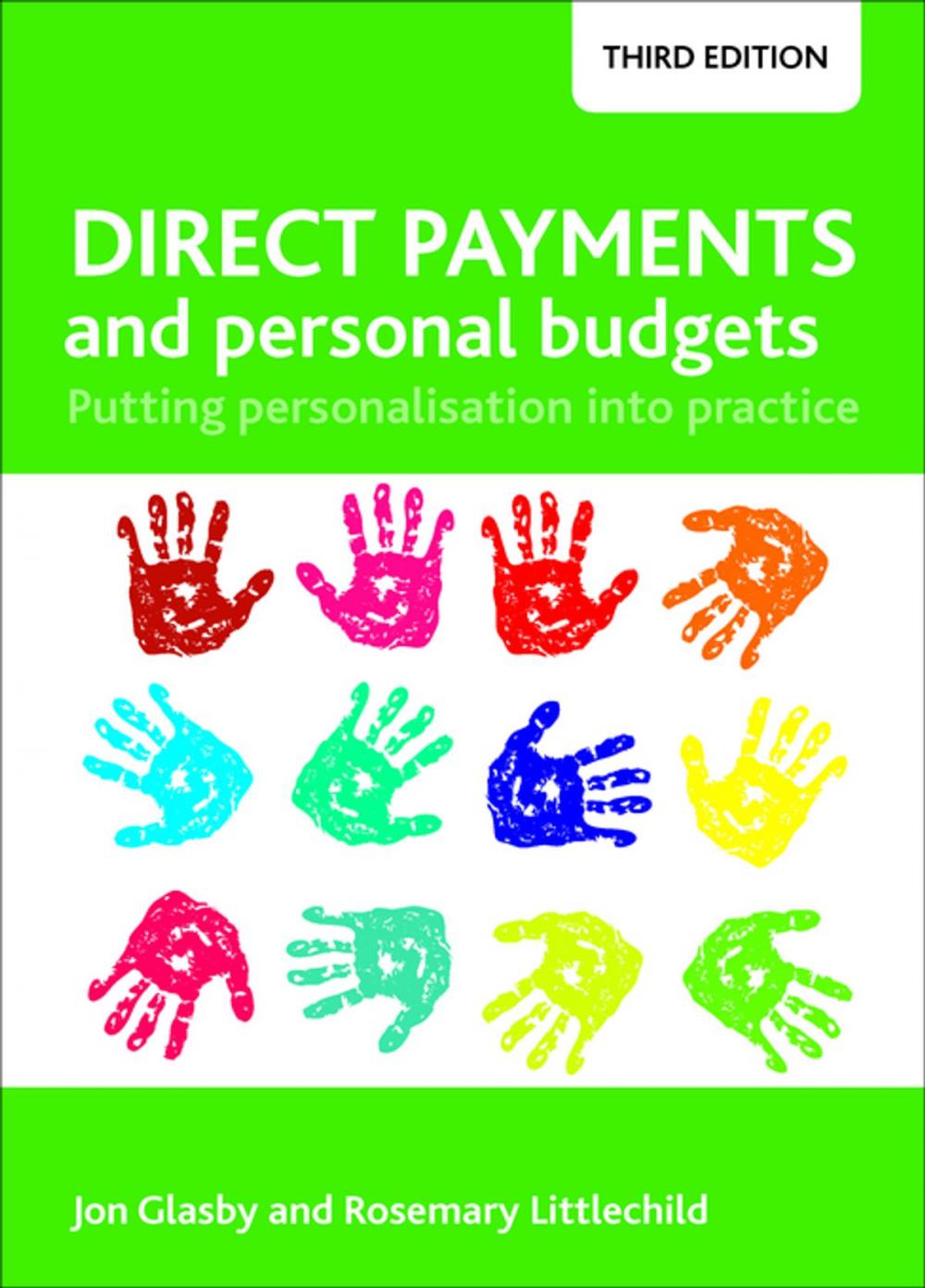 Big bigCover of Direct payments and personal budgets (third edition)