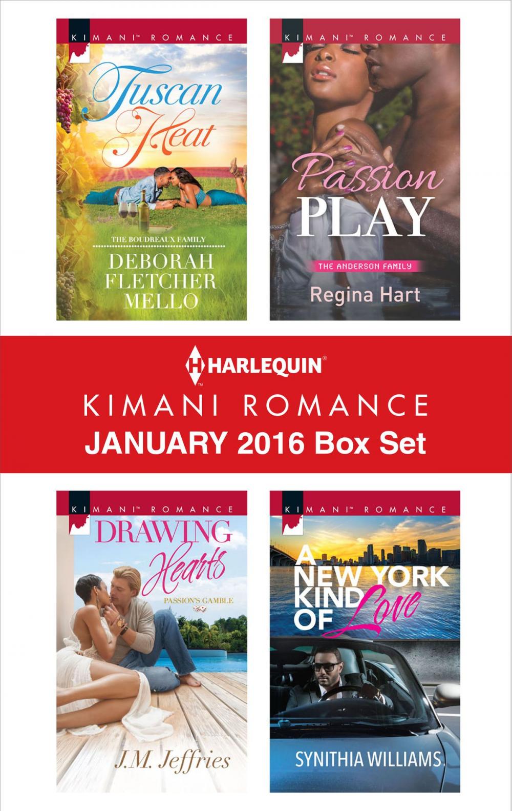 Big bigCover of Harlequin Kimani Romance January 2016 Box Set