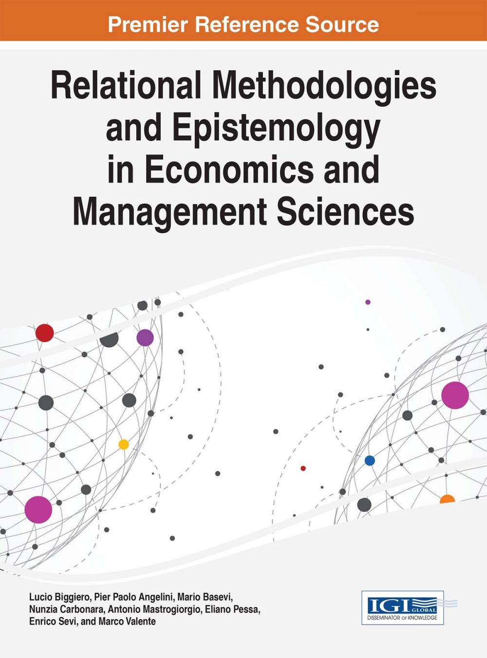 Big bigCover of Relational Methodologies and Epistemology in Economics and Management Sciences