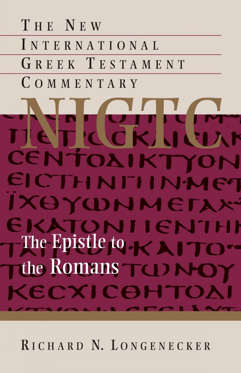 Big bigCover of The Epistle to the Romans