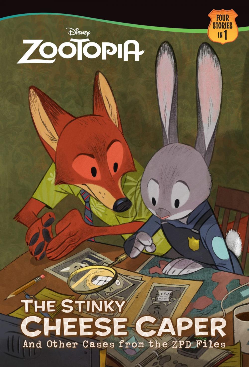 Big bigCover of Zootopia: The Stinky Cheese Caper (and Other Cases from the ZPD Files)