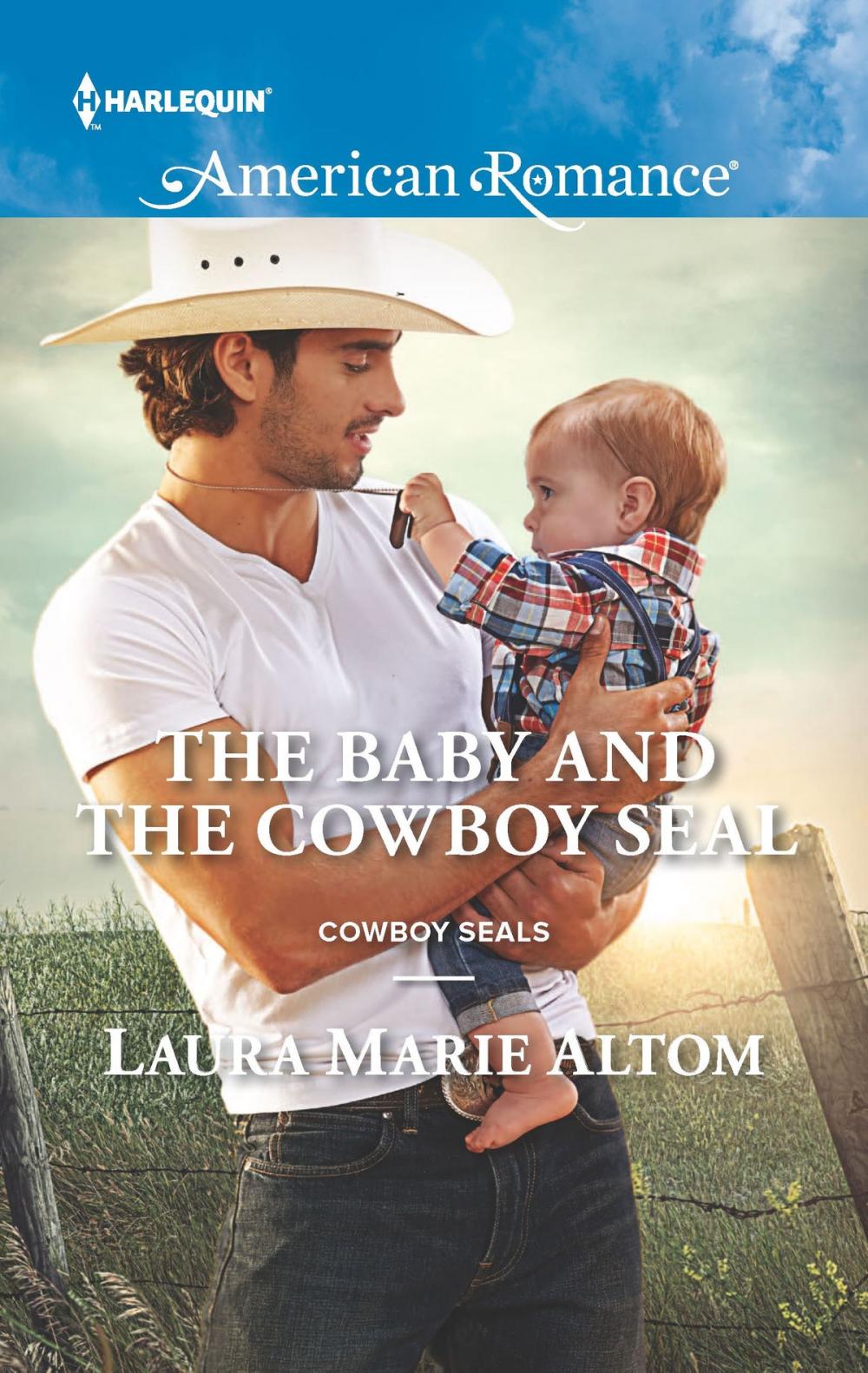 Big bigCover of The Baby and the Cowboy SEAL