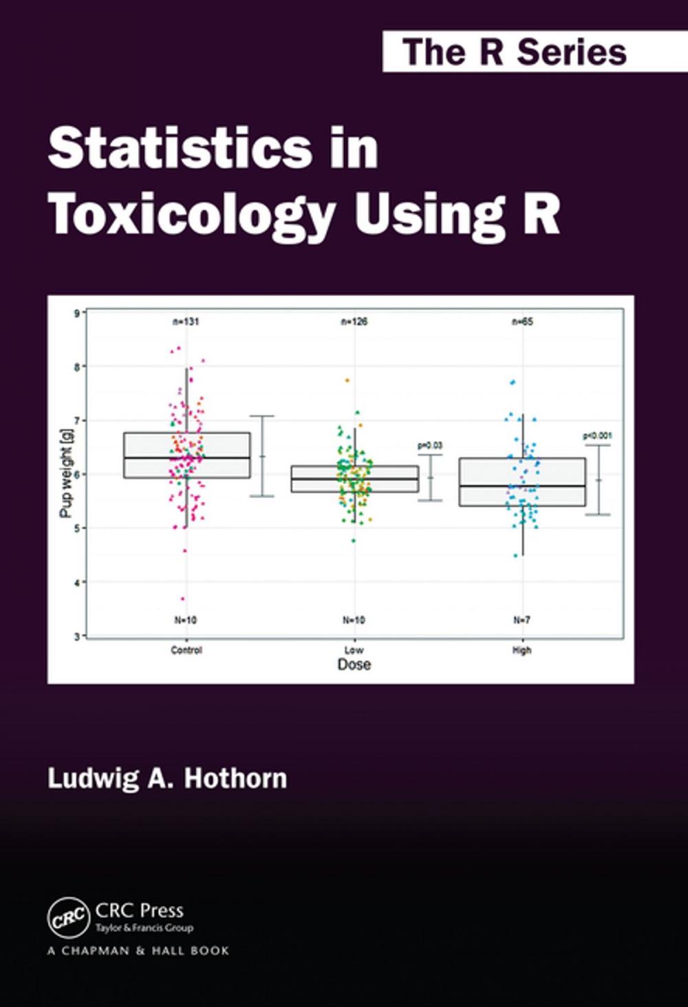 Big bigCover of Statistics in Toxicology Using R