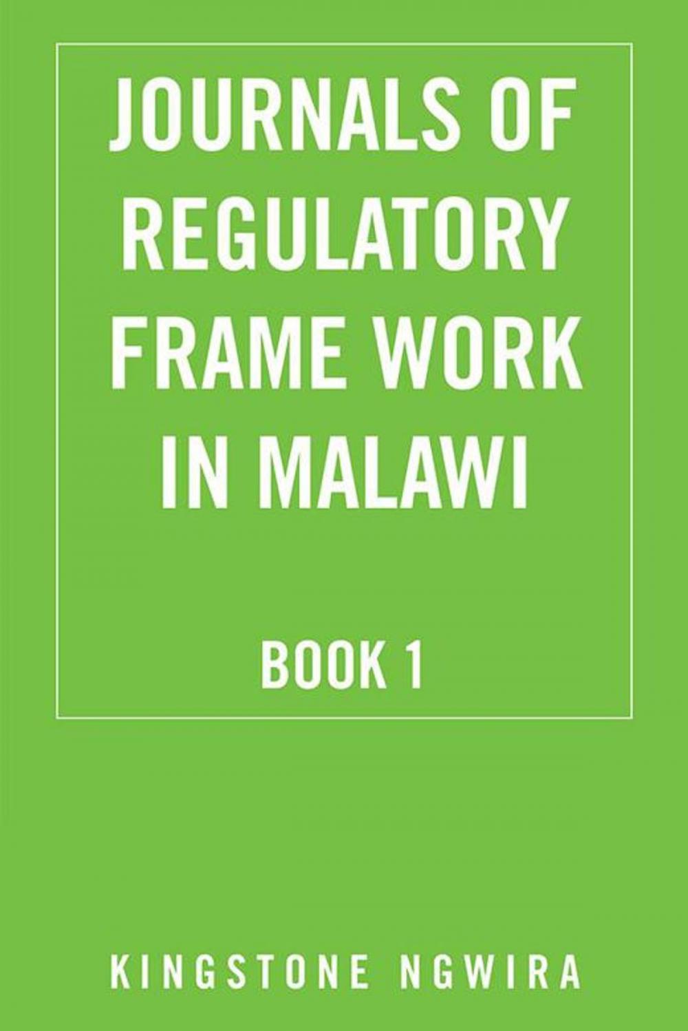 Big bigCover of Journals of Regulatory Frame Work in Malawi