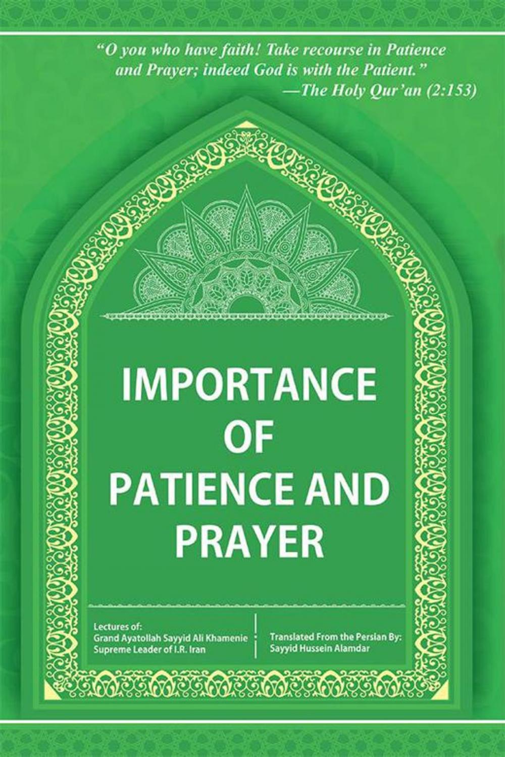 Big bigCover of Importance of Patience and Prayer