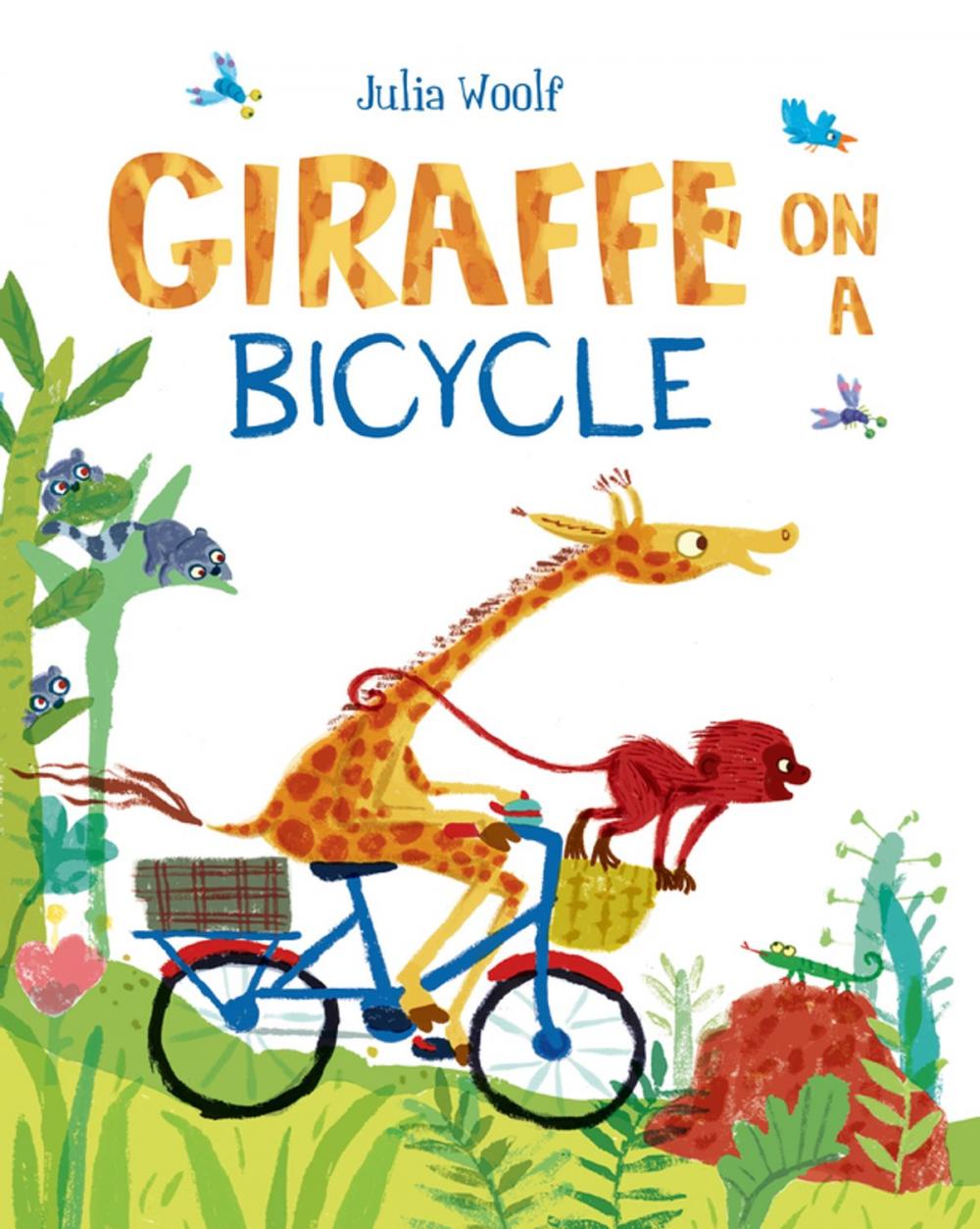 Big bigCover of Giraffe on a Bicycle