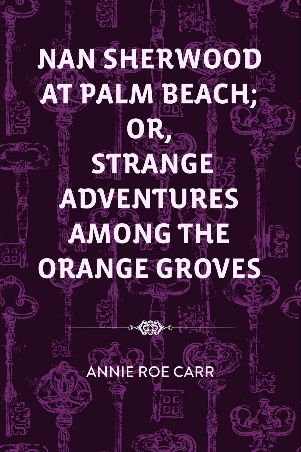 Big bigCover of Nan Sherwood at Palm Beach; Or, Strange Adventures Among The Orange Groves