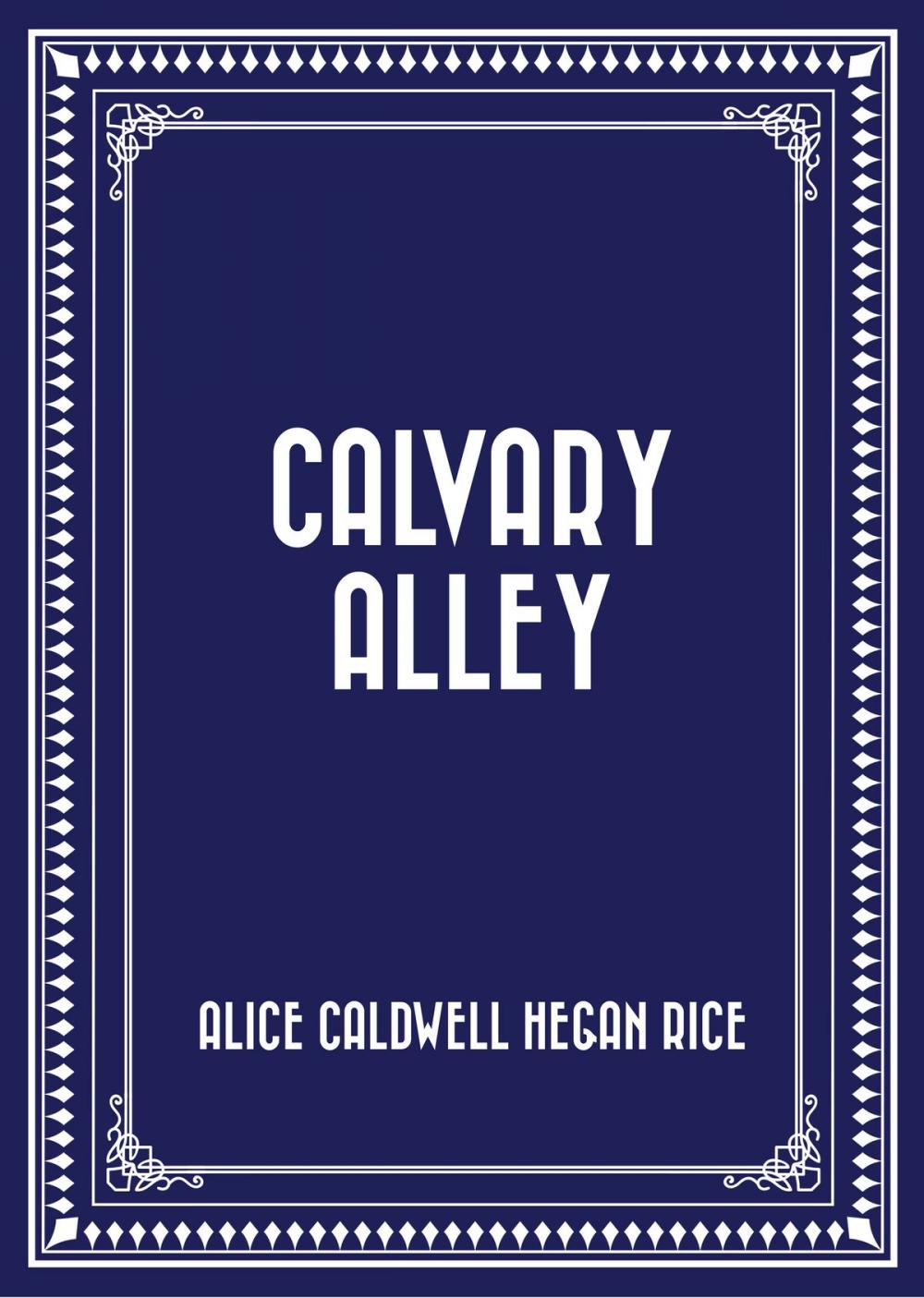 Big bigCover of Calvary Alley