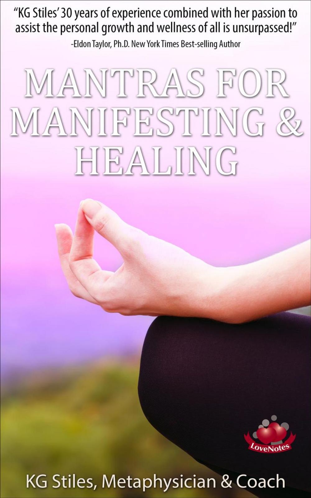 Big bigCover of Mantras for Manifesting & Healing