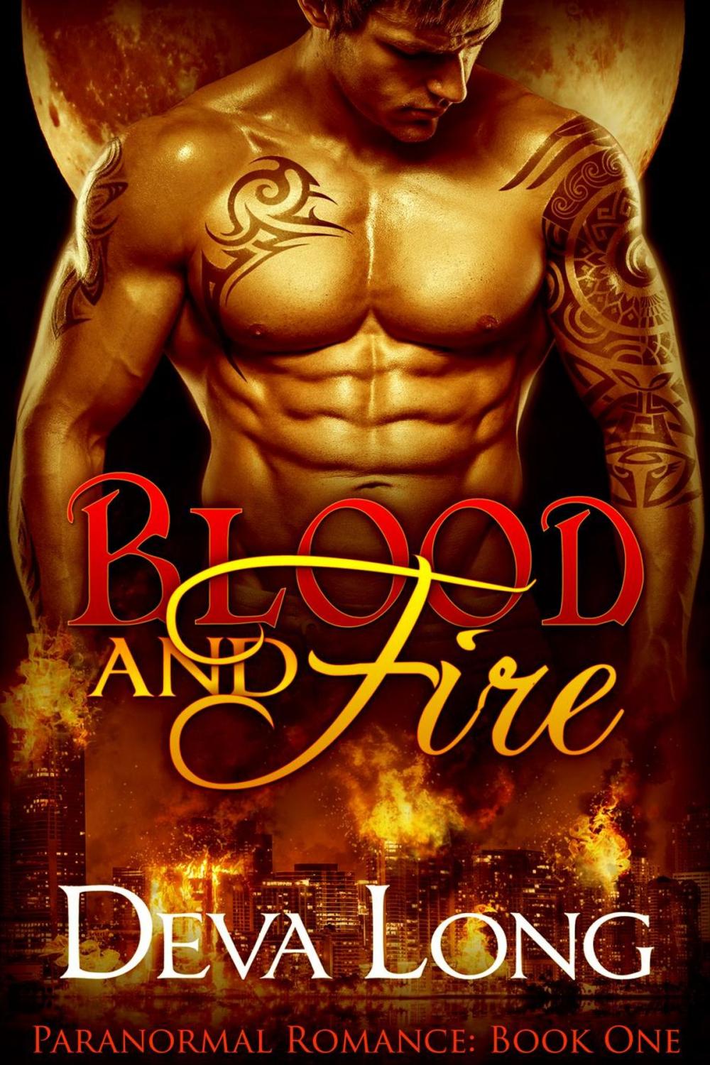 Big bigCover of Blood and Fire: Paranormal Romance