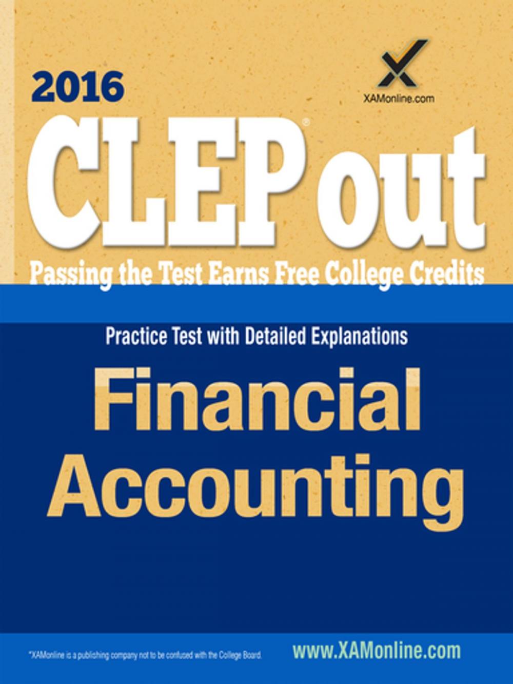 Big bigCover of CLEP Financial Accounting