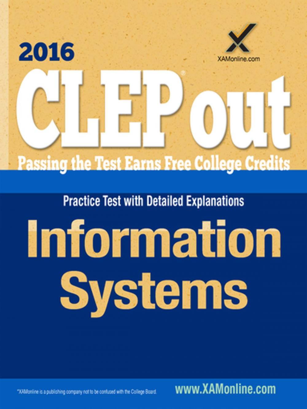 Big bigCover of CLEP Information Systems