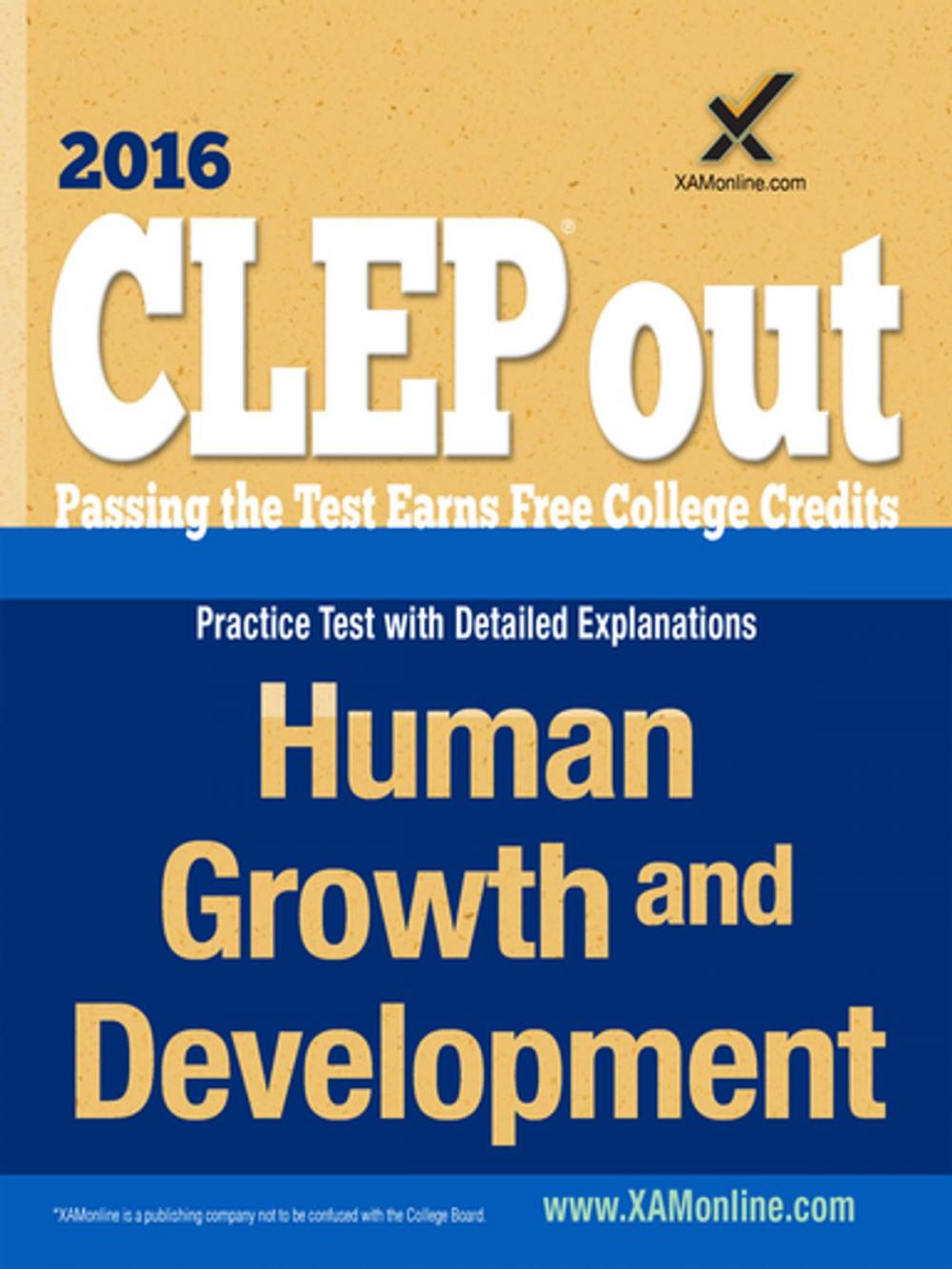 Big bigCover of CLEP Human Growth and Development