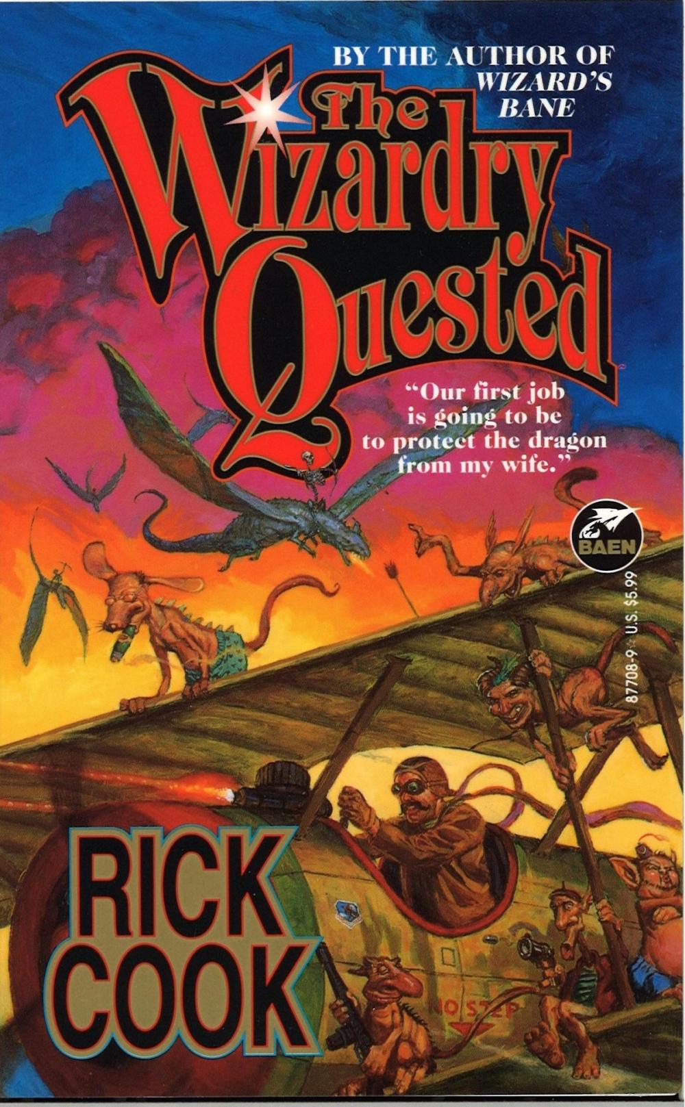 Big bigCover of The Wizardry Quested