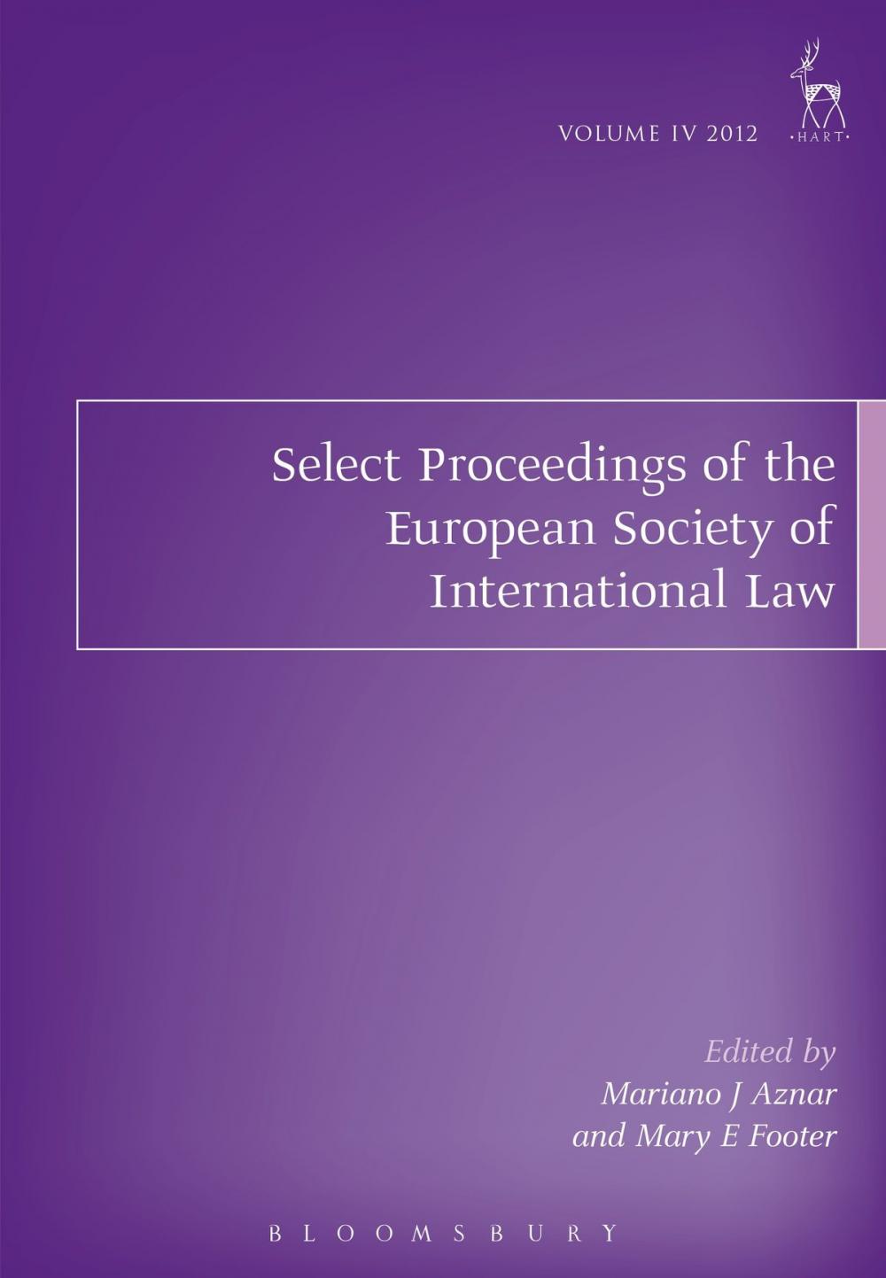 Big bigCover of Select Proceedings of the European Society of International Law, Volume 4, 2012