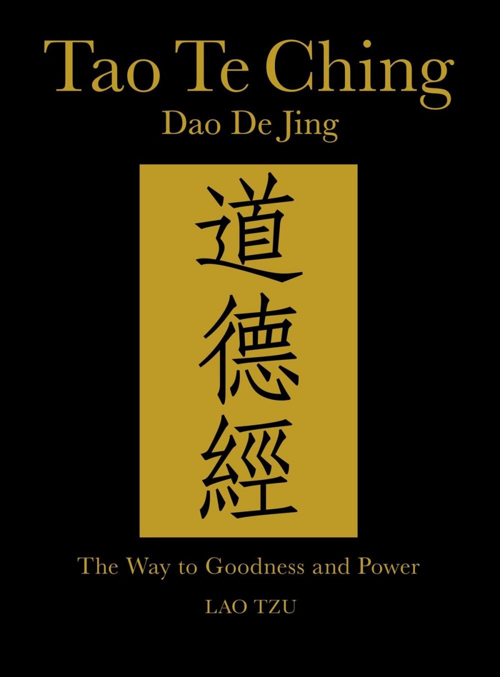 Big bigCover of Tao Te Ching (Daodejing)