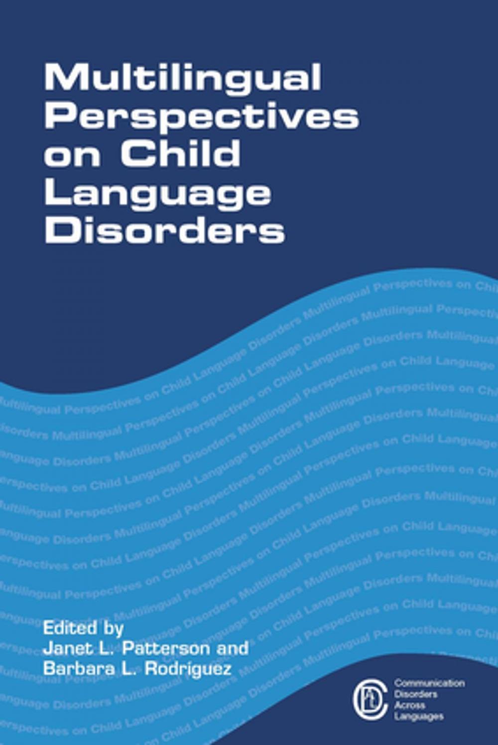 Big bigCover of Multilingual Perspectives on Child Language Disorders