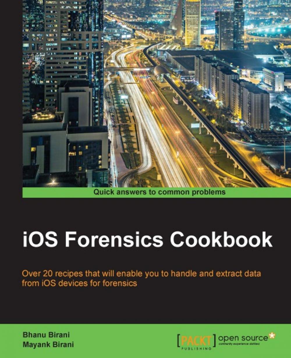 Big bigCover of iOS Forensics Cookbook