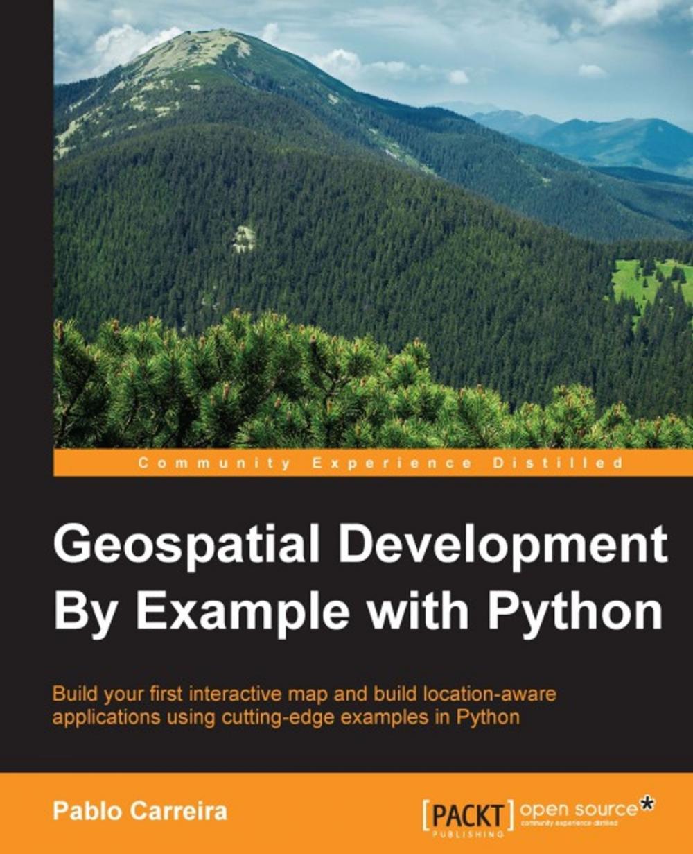 Big bigCover of Geospatial Development By Example with Python