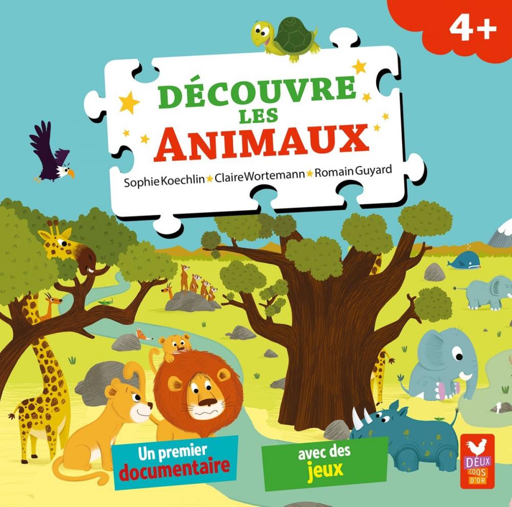 Big bigCover of Découvre les animaux