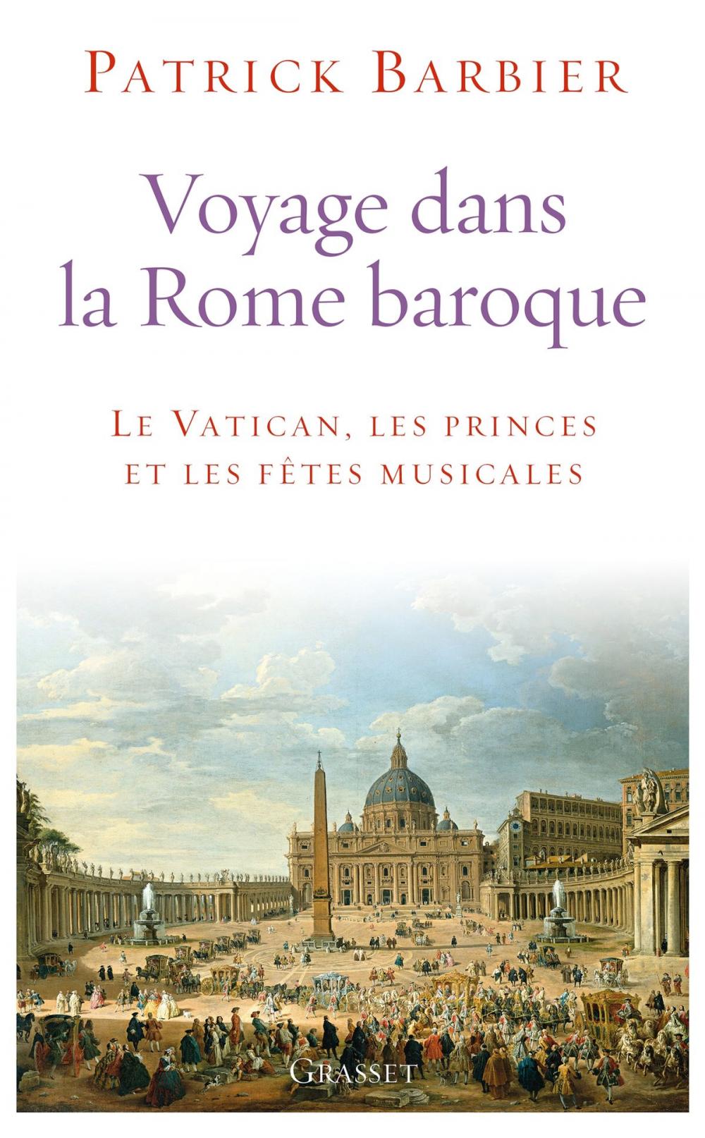 Big bigCover of Voyage dans la Rome baroque