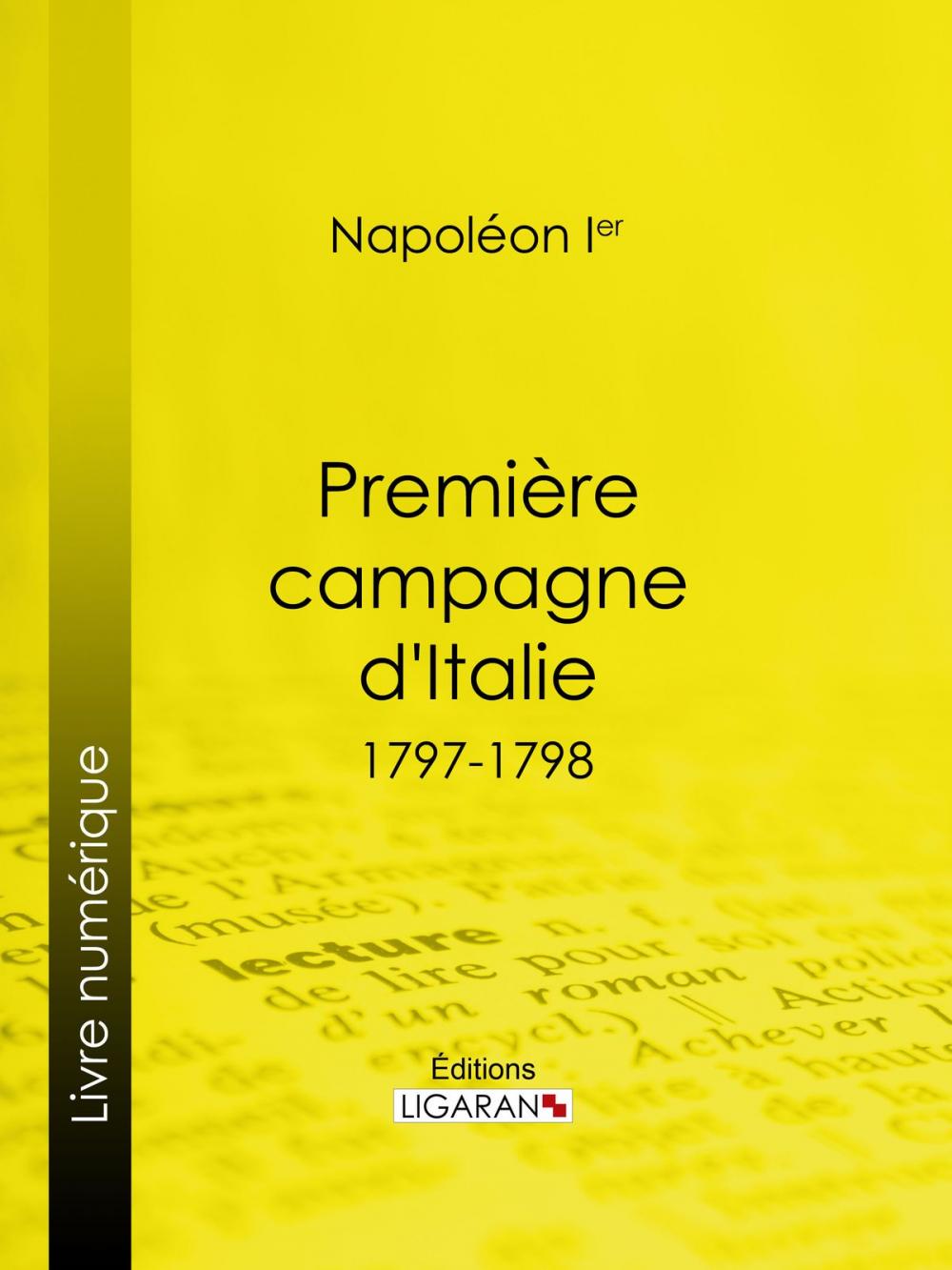 Big bigCover of Première campagne d'Italie