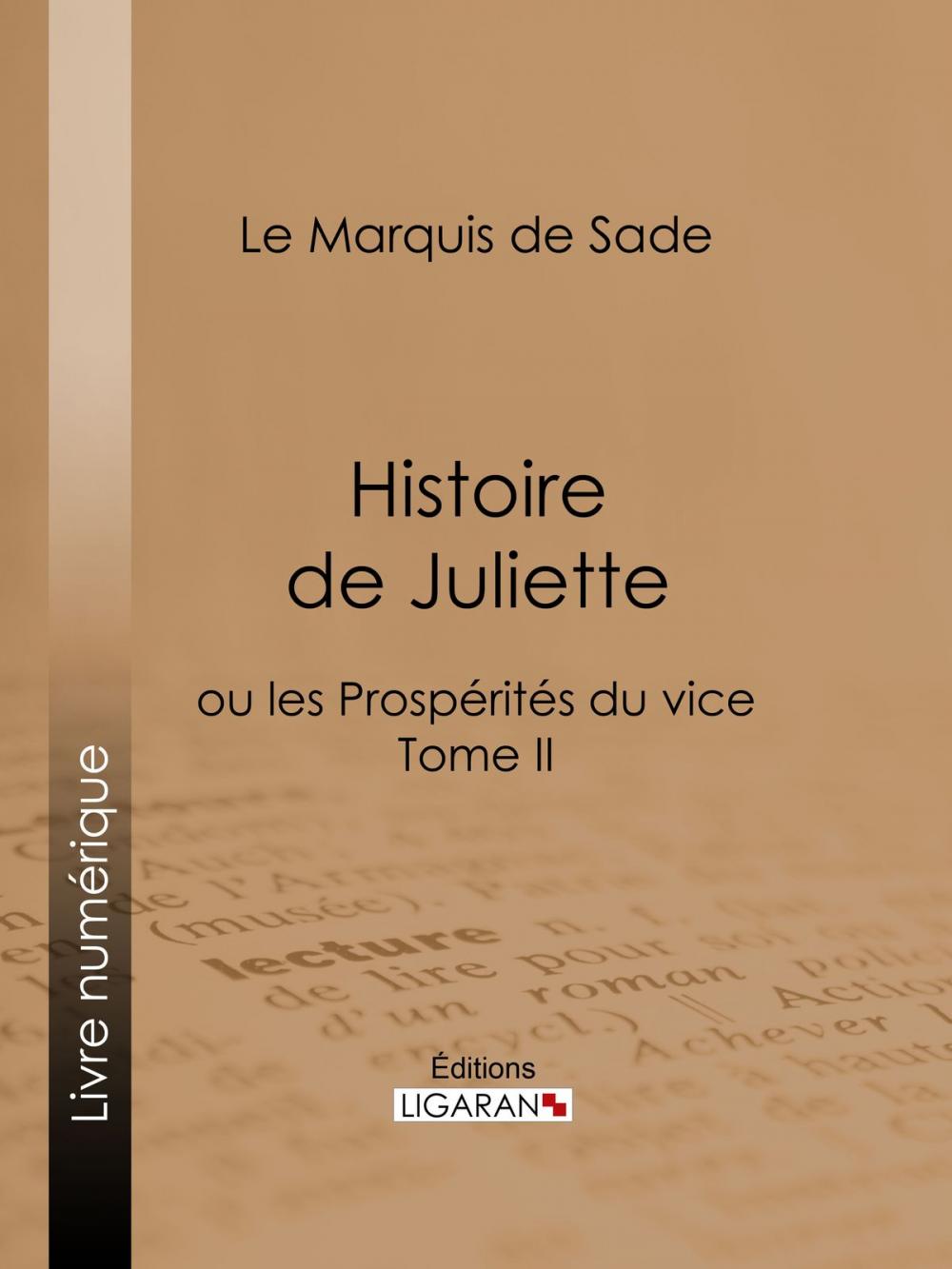 Big bigCover of Histoire de Juliette