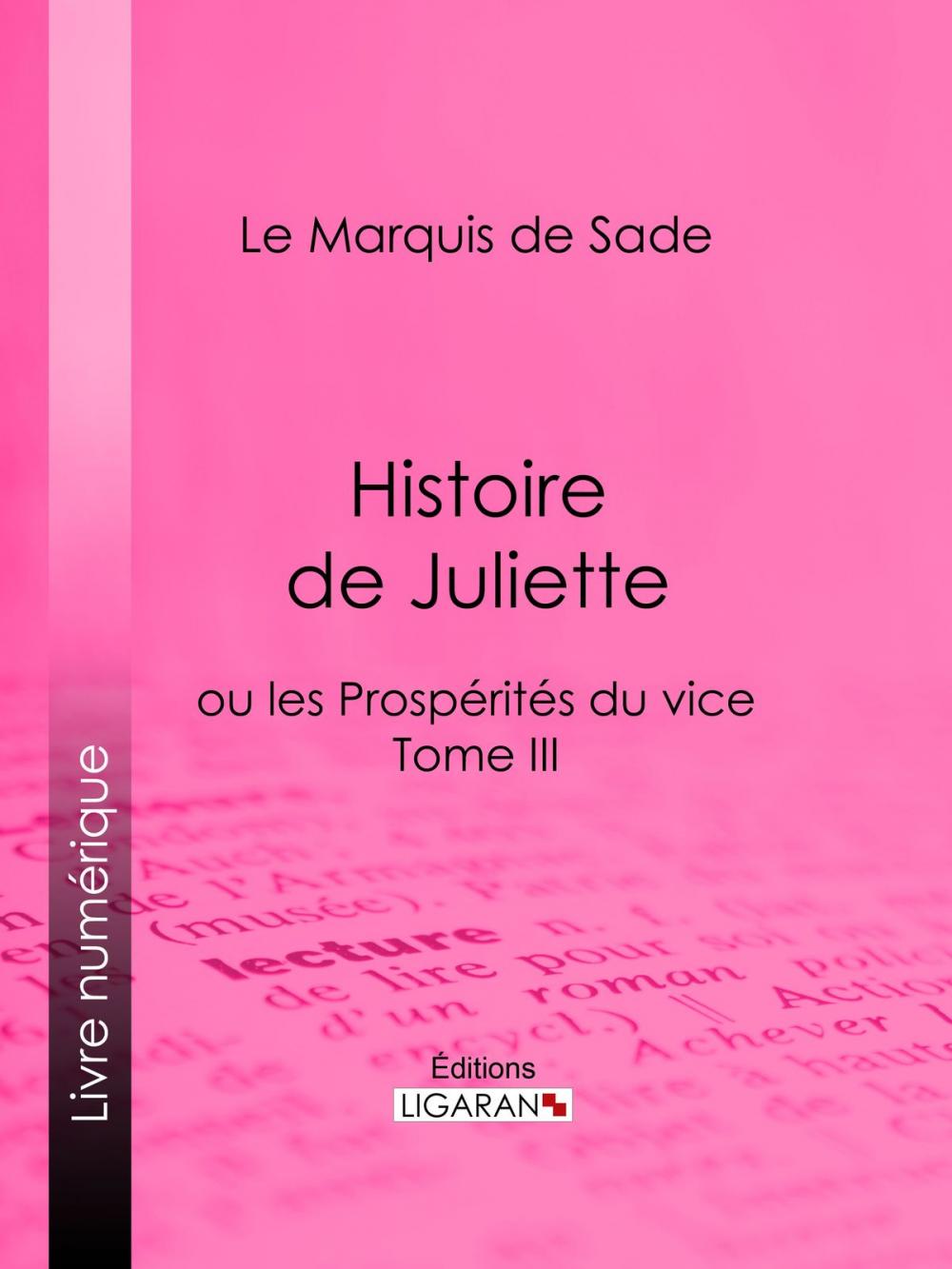 Big bigCover of Histoire de Juliette