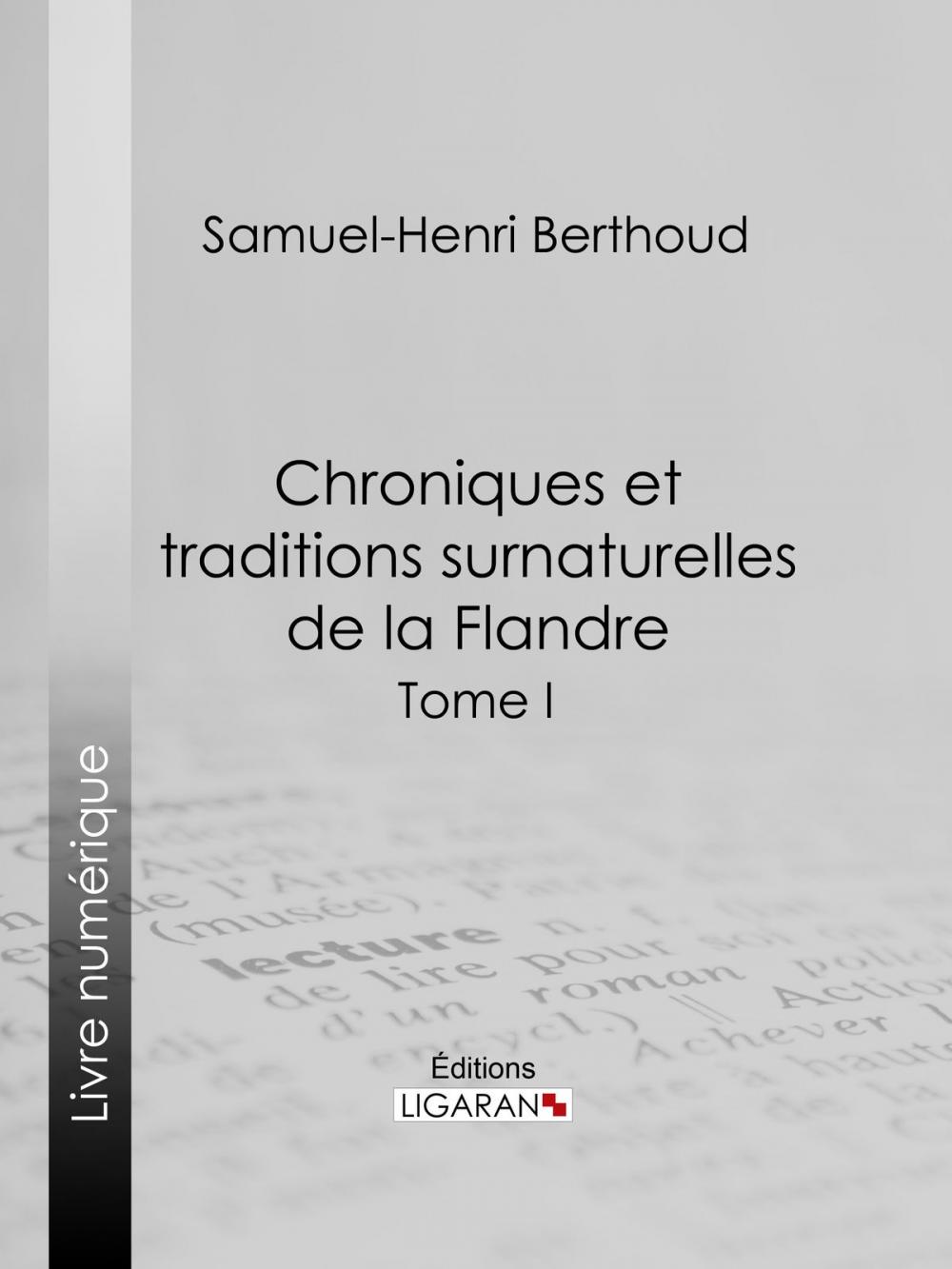 Big bigCover of Chroniques et traditions surnaturelles de la Flandre