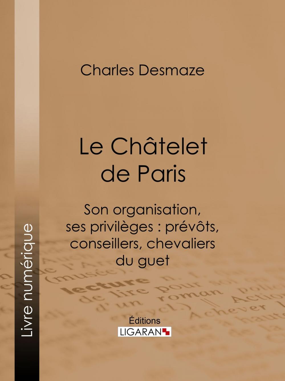 Big bigCover of Le Châtelet de Paris