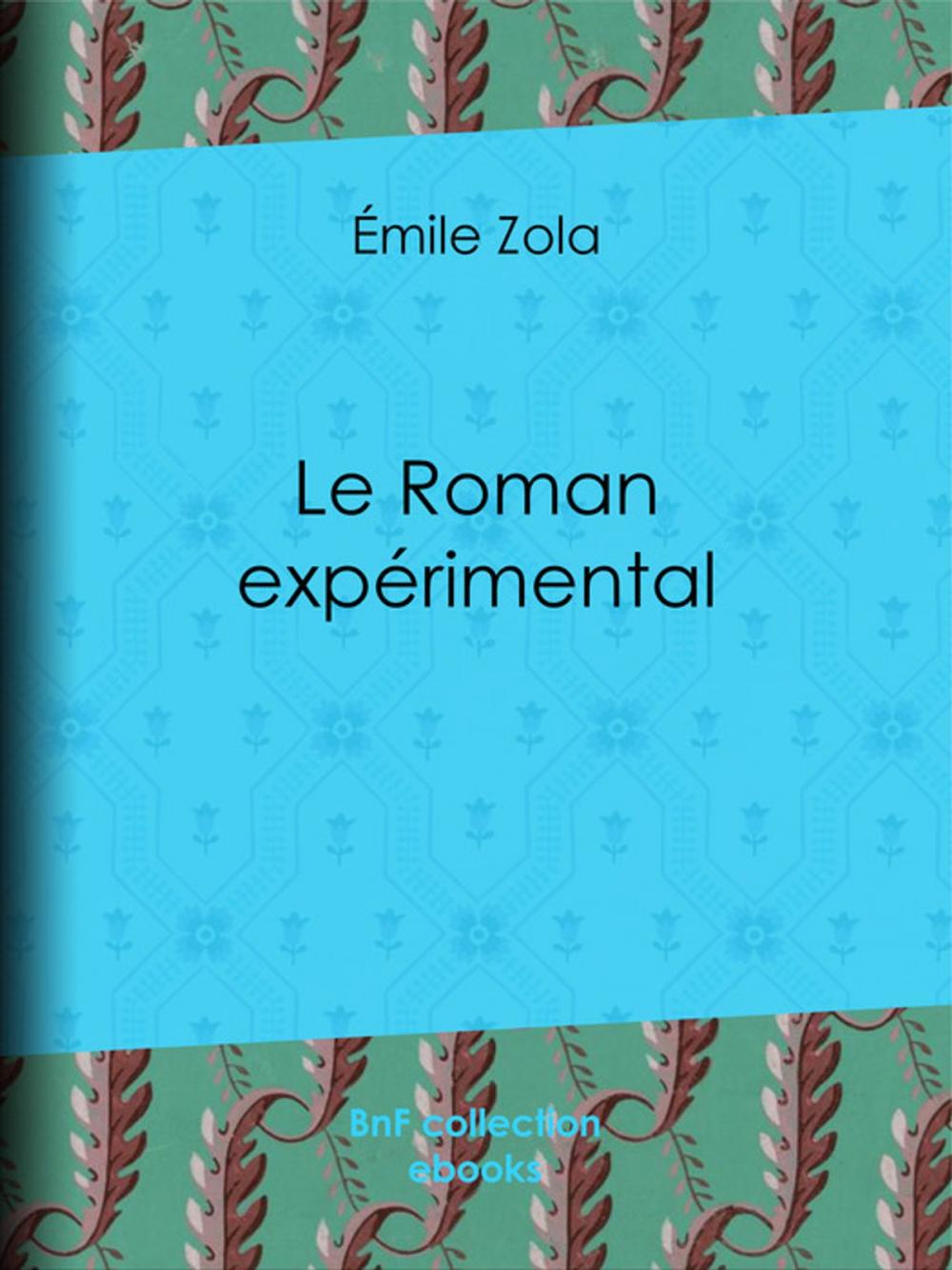 Big bigCover of Le Roman expérimental