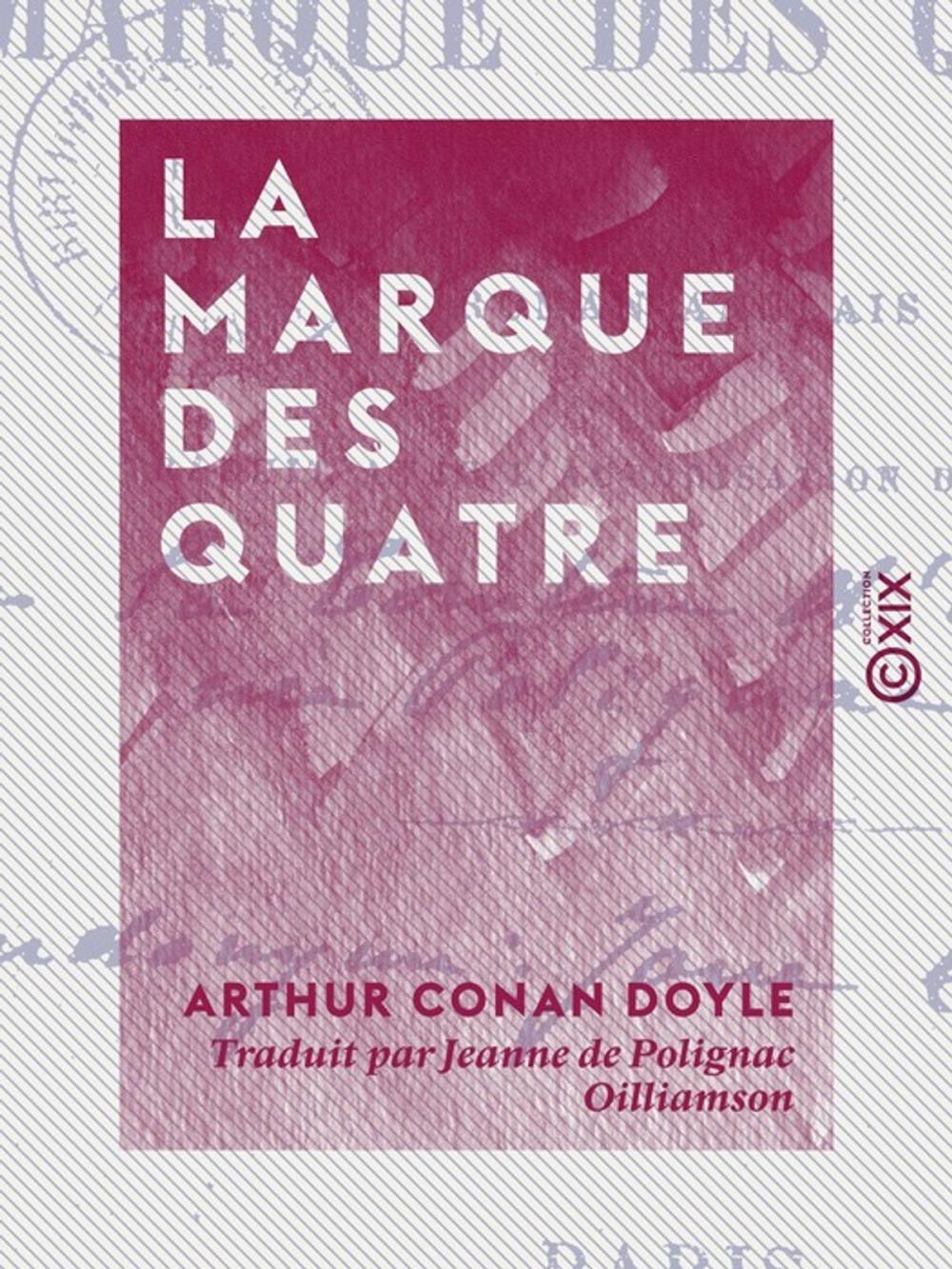 Big bigCover of La Marque des quatre